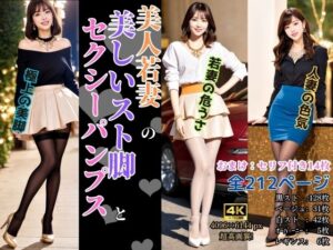 美人若妻の美しいスト脚とセクシーパンプス – Beautiful young wife’s beautiful legs and sexy pumps(あらぶるま) [d_339130]