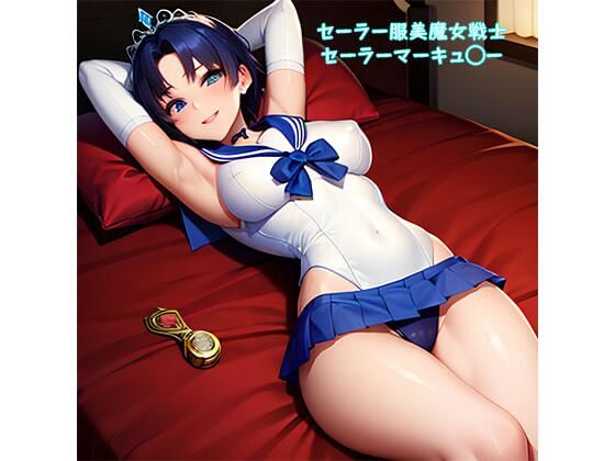 セーラー服美魔女戦士セーラーマーキュ◯ー(でんでん) [d_342181]