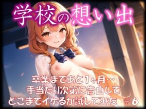 ◆学校の想い出◆ 卒業まであと1ヶ月… 手当たり次第に告白して どこまでイケるか試してみた ＃6(スタジオかぐや) [d_351738]