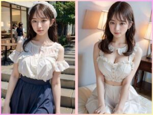 篠宮亜花梨:AI生成美女カタログ22(ゆるふわAI) [d_352025]