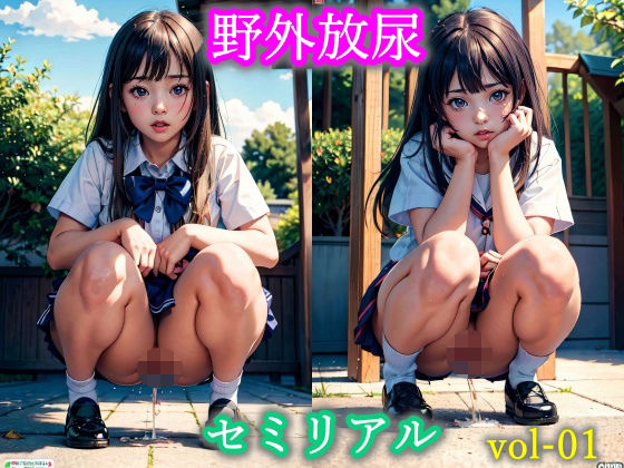 野外放尿-01 セミリアル Nシリーズ(まめまめクリ子2.5 セミリアル) [d_352051]