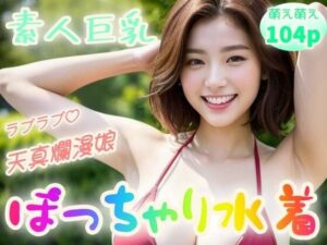 【素人巨乳】ラブラブ天真爛漫娘！ぽっちゃり水着【104p】(ぷよんぷよんスライム) [d_352466]