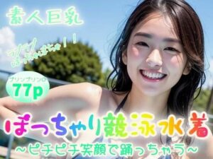 【素人巨乳】ラブラブぽっちゃぽちゃぽっちゃり競泳水着〜ピチピチ笑顔で踊っちゃう〜【77p】(ぷよんぷよんスライム) [d_352472]