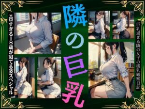 隣の巨乳｜エロすぎる18歳の横乳の観察日記・・・(くぱぁの国王) [d_352749]