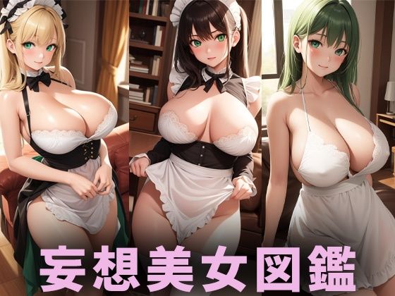 巨乳メイド美女【妄想イラスト美女図鑑vol.64】(AIイラスト美女研究所) [d_353628]