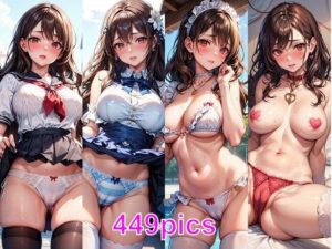 隣人（無職童貞ニート）に不倫現場を見られてしまった人妻のCG集(妄想サチュレーション) [d_353809]