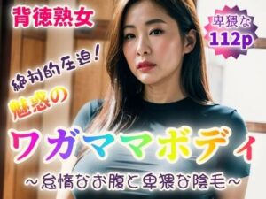 【背徳熟女】魅惑のワガママボディ〜怠惰なお腹と卑猥な陰毛〜【112p】(シェルシボロケンロー) [d_353841]