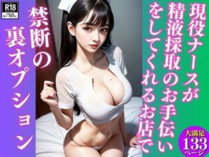 現役ナースが精液採取のお手伝いをしてくれるお店で禁断の裏オプション(蟹江西) [d_354957]