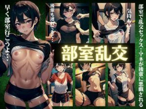 部室で乱交セックス〜まねが後輩に悪戯される〜部室のビッチな女特集(オタクな写真館) [d_355076]
