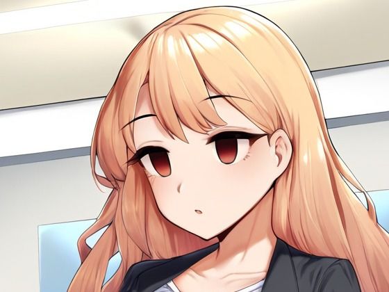 OLの女の子が催●にかかってスカートをたくし上げている画像(催●スキ) [d_355086]