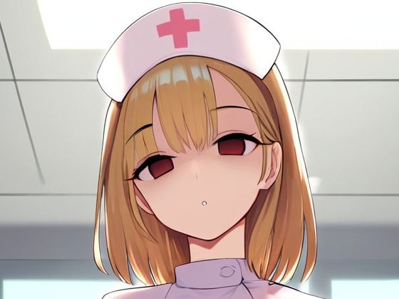 ナースの女の子が催●にかかってスカートをたくし上げている画像(催●スキ) [d_355433]