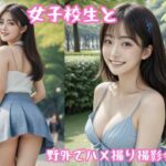 女子校生と野外でハメ撮り撮影会(AI.viewer) [d_356257]