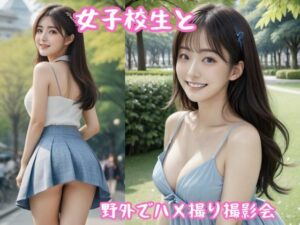 女子校生と野外でハメ撮り撮影会(AI.viewer) [d_356257]