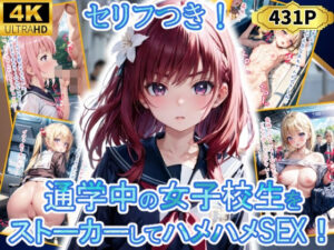 通学中の女子校生をストーカーしてハメハメSEX！！！(優品工房) [d_356284]
