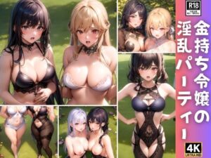 金持ち令嬢の淫乱パーティーに初めて参加したらヤバすぎた件について…。(えい愛AI) [d_356431]