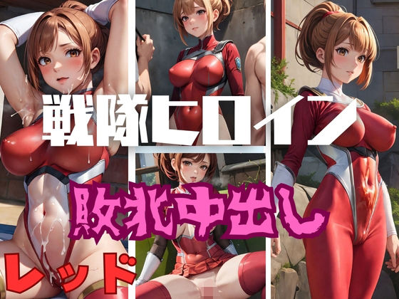 戦隊ヒロイン敗北中出し レッド(健やかな体) [d_357105]