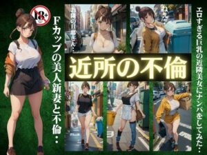 近所の不倫！Fカップの美人新妻と不倫〜エロすぎる巨乳の近隣美女にナンパをしてみた〜(天頂絶頂スタイル) [d_357852]