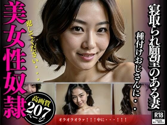 ふわふわな美女は寝取られ願望のあるぼくの妻。ある時に種付けおじさんを逆痴女って自ら性奴●となり・・・(ふるむーん) [d_358176]