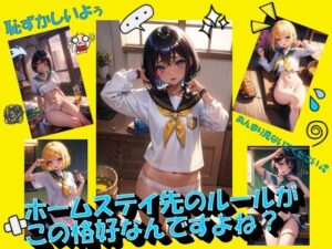 ホームステイ先のルールがこの格好なんですよね？(panpanyamaDX) [d_358181]