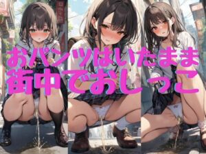 おパンツはいたまま 街中でおしっこ(AI_Shiteru) [d_359296]