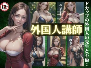 外国人講師〜Fカップの外国人の先生と不倫〜溢れる爆乳おっぱい！(ワンピース企画) [d_359307]