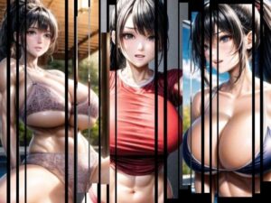 巨乳×ポニーテル＋筋肉 187枚(AIイラストラボ) [d_359328]