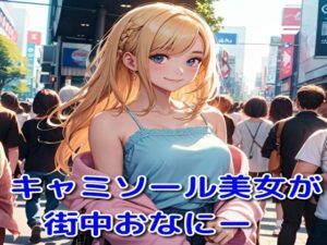 キャミソール美女が街中おなにー(BMさん) [d_359573]