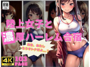 陸上女子と濃厚ハーレム合宿(やらシコ) [d_359683]