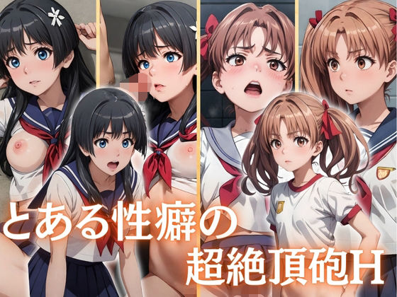 とある性癖の超絶頂砲H(ディスプレイタオル) [d_359840]