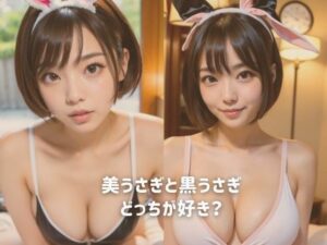 白うさぎと黒うさぎどちらが好き？(柴崎莉子) [d_360549]