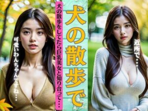 犬の散歩で出会った巨乳美女・・まさかの近所で恋に発展の予感妄想スペシャル(コレクターズえろ図鑑) [d_361146]