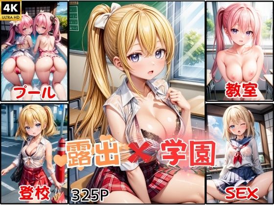 露出が大好きな少女たち【4K高画質】(キングオブエロ) [d_361683]