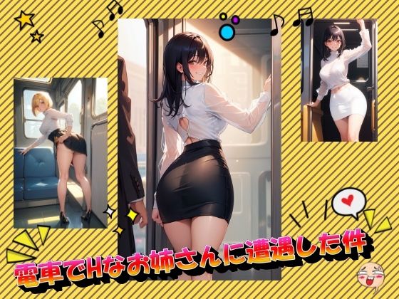 電車でHなお姉さんに遭遇した件(panpanyama3) [d_361996]