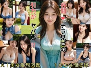 谷間チラ見せの引力がやばい(AI美女妄想図鑑) [d_363118]