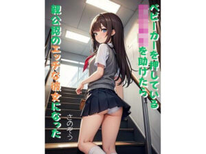 ベビーカーを押している女子校生を助けたら親公認のエッチな彼女になった(さのぞう) [d_368372]