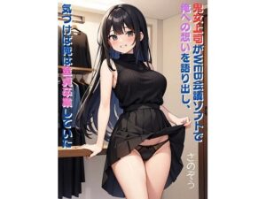 鬼女上司がWEB会議ソフトで俺への想いを語り出し、気づけば俺は童貞卒業していた(さのぞう) [d_371022]