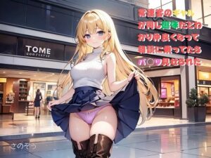 【小説】常連客のギャルが同じ趣味だとわかり仲良くなって相談に乗ってたらパ○ツ見せられた(さのぞう) [d_378786]