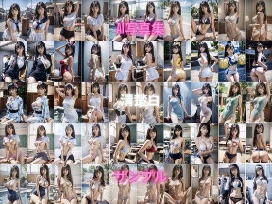 AI写真集 清楚白 SHIRO SEISO サンプル(Premium Girls) [d_295726]