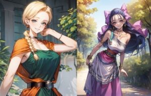 天空の花嫁と旅した記録（CG集405枚）(秋野美女研究所) [d_304496]