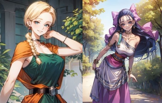 天空の花嫁と旅した記録（CG集405枚）(秋野美女研究所) [d_304496]