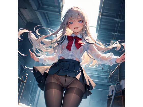 制服少女 黒タイツ編2(CatsOnStage) [d_321855]