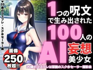 1つの呪文で生み出された100人のAI妄想美少女【20歳のコスプレ・スク水セーラー編】(AIヒロイン研究会) [d_339179]