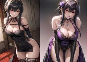 悪堕ちヨル淫魔化騎乗位搾精(ochiruevil) [d_347140]