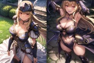 淫欲に堕ちる戦乙女(ochiruevil) [d_347143]