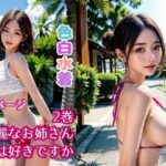 色白水着の綺麗なお姉さん達は好きですか2巻(デジタル彼女紹介所) [d_350015]