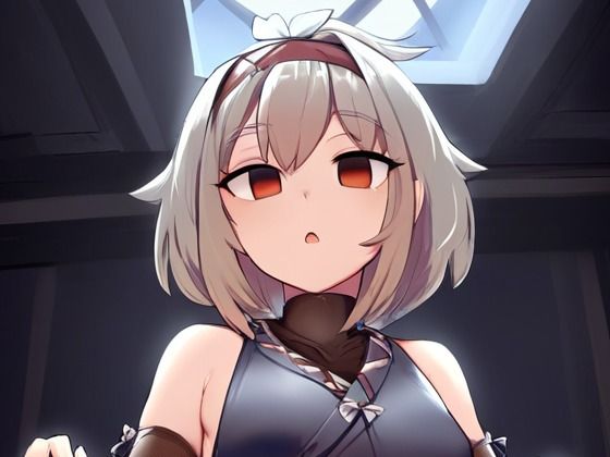 忍者の女の子が催●にかかってスカートをたくし上げている画像(催●スキ) [d_362472]