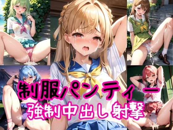 女子校生パンティー〜強●高圧中出し射撃〜(AIザッハトルテ) [d_365262]