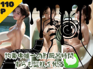 拘束中唯一のお風呂時間すらも監視される(717) [d_365382]