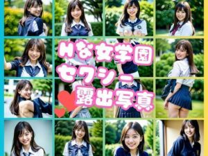 とあるお嬢様学園で流行っているセクシー露出写真撮影記録集(kawaii製作) [d_365433]