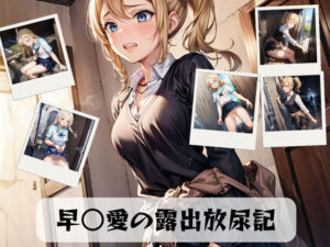 早○愛の露出放尿記(ねこのひげ) [d_365624]